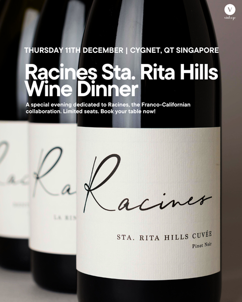 Racines Sta. Rita Hills Wine Dinner at Cygnet
