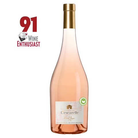 Chateau de L'Escarelle - Provence 'Les Deux Anges' Organic Rose 2023