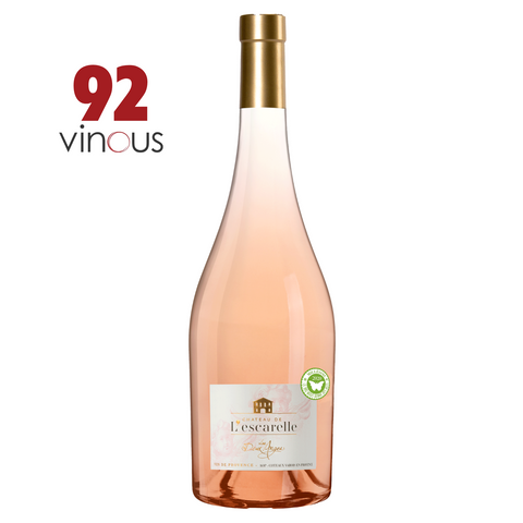 Chateau de L'Escarelle - Provence Rose 'Les Deux Anges' Organic 2022 Magnum