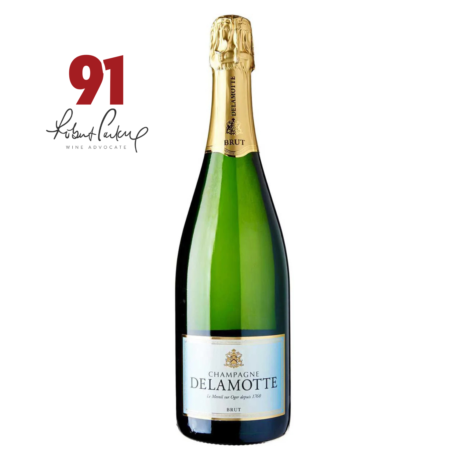 Champagne Delamotte - Brut NV Half Bottle | Buy Online – The