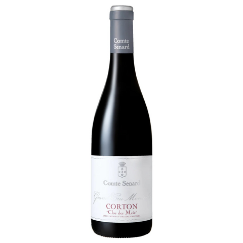 Wine bottle with 'Comte Senard' label on a white background
