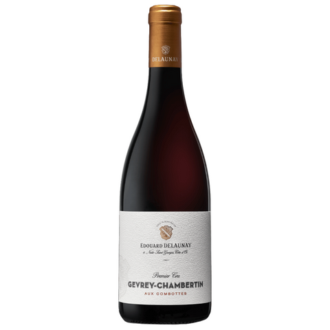 Wine bottle with a white label on a white background