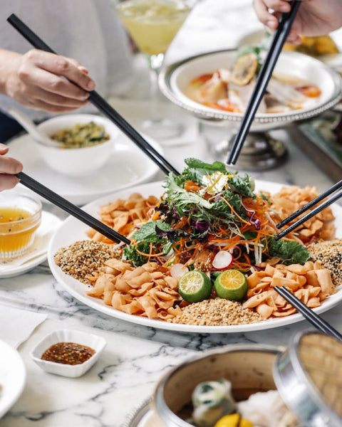 There’s no “perfect pairing” so what wine works best with Lo Hei?