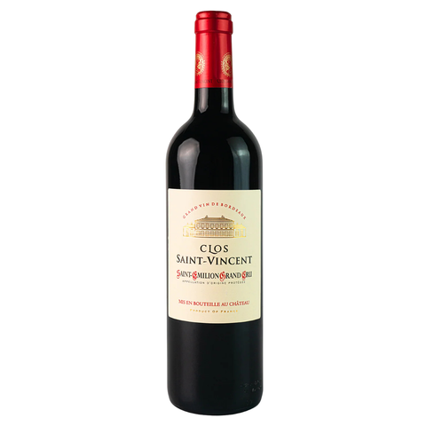 Clos Saint Vincent - Saint Emilion Grand Cru Red 2020