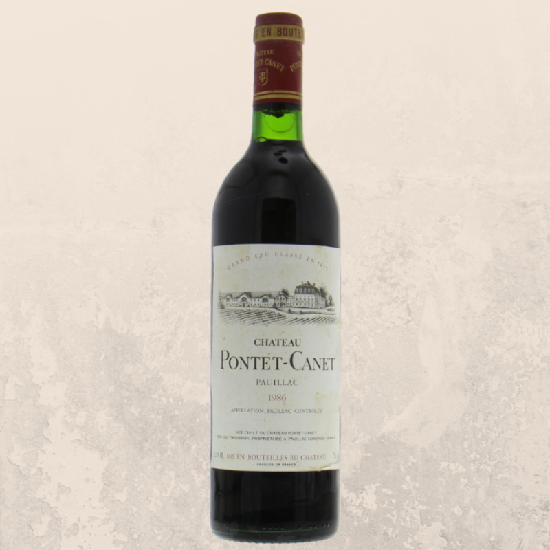 Chateau Pontet Canet - Pauillac Red 1986