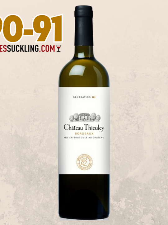 Chateau Thieuley - AOC Entre Deux Mers 'Generation III' White 2023