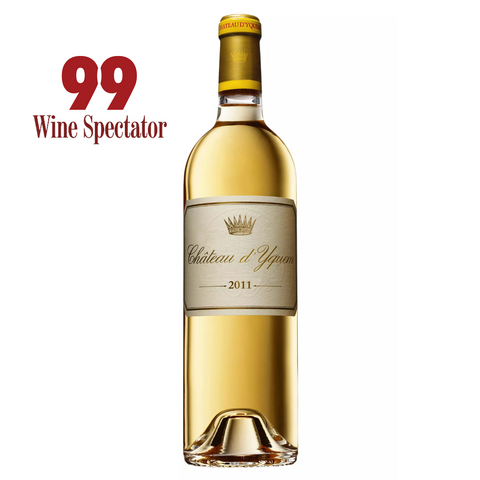 Wine bottle Chateau Yquem 2011