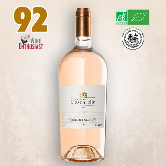 Chateau de L'Escarelle - 'Croix d'Engardin' Organic Rose 2021