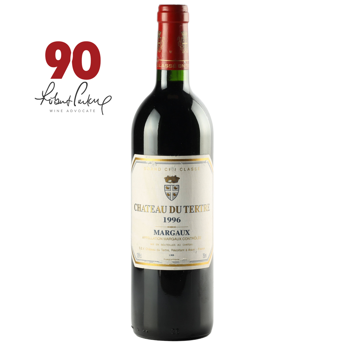 Chateau du Tertre - Margaux Red 1996 – The Vintage Wine Club Singapore