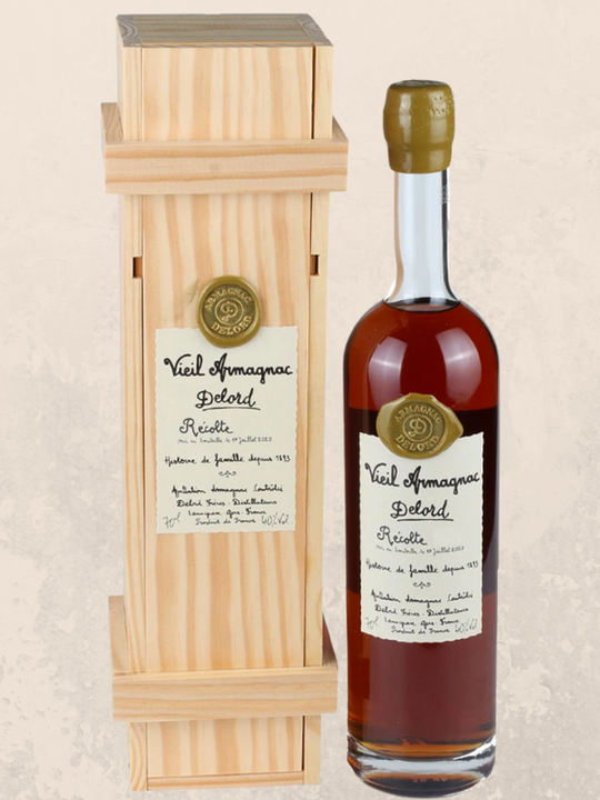 Delord - Armagnac 1984 Wooden Box