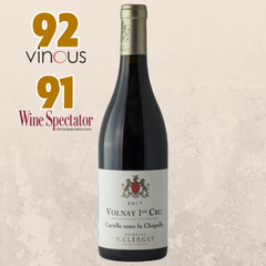 Domaine Y. Clerget - Volnay 1er Cru 'Carelle Sous la Chapelle' Red 2017