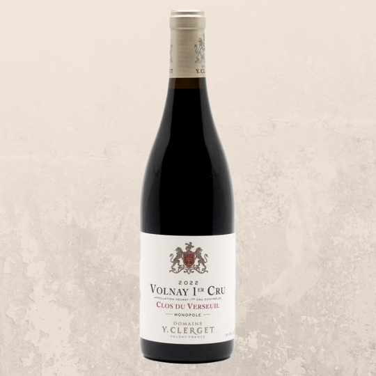 Domaine Y. Clerget - Volnay 1er Cru 'Clos du Verseuil' Monopole Red 2022