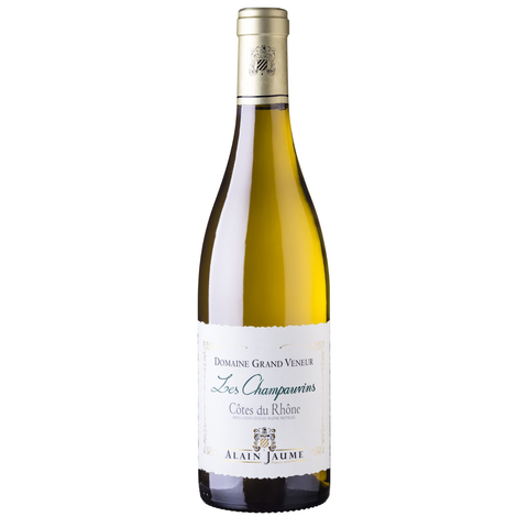 Domaine Grand Veneur Les Champauvins Cotes du Rhone White wine bottle Singapore 