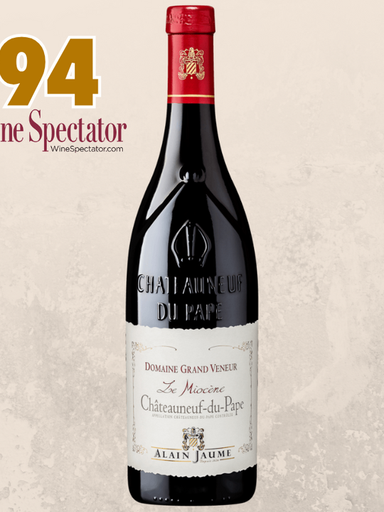 Alain Jaume - Domaine Grand Veneur Chateauneuf du Pape 'Le Miocene' Red 2021 Half Bottle