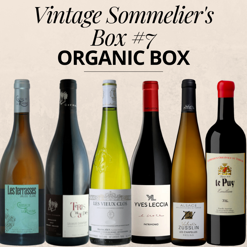 Vintage Sommelier's Box #7 : Organic box