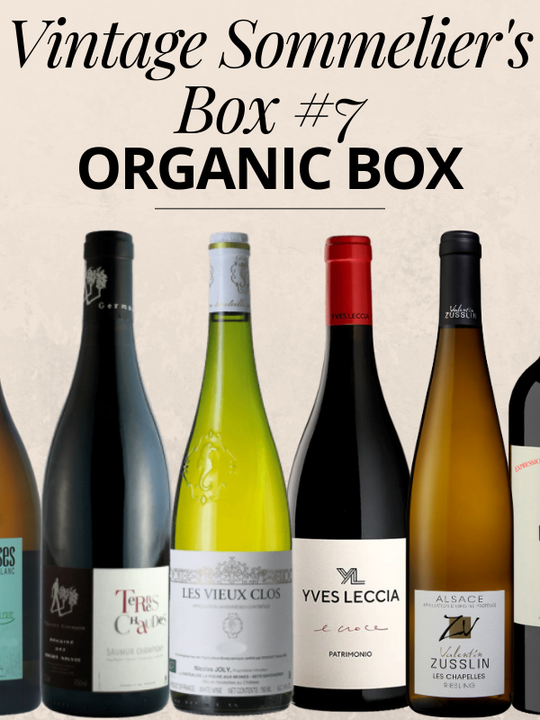 Vintage Sommelier's Box #7 : Organic box