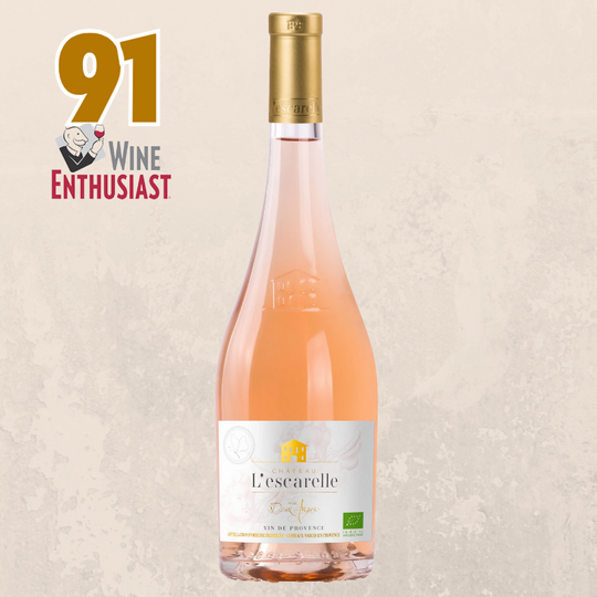 Chateau de L'Escarelle - Provence 'Les Deux Anges' Organic Rose 2023