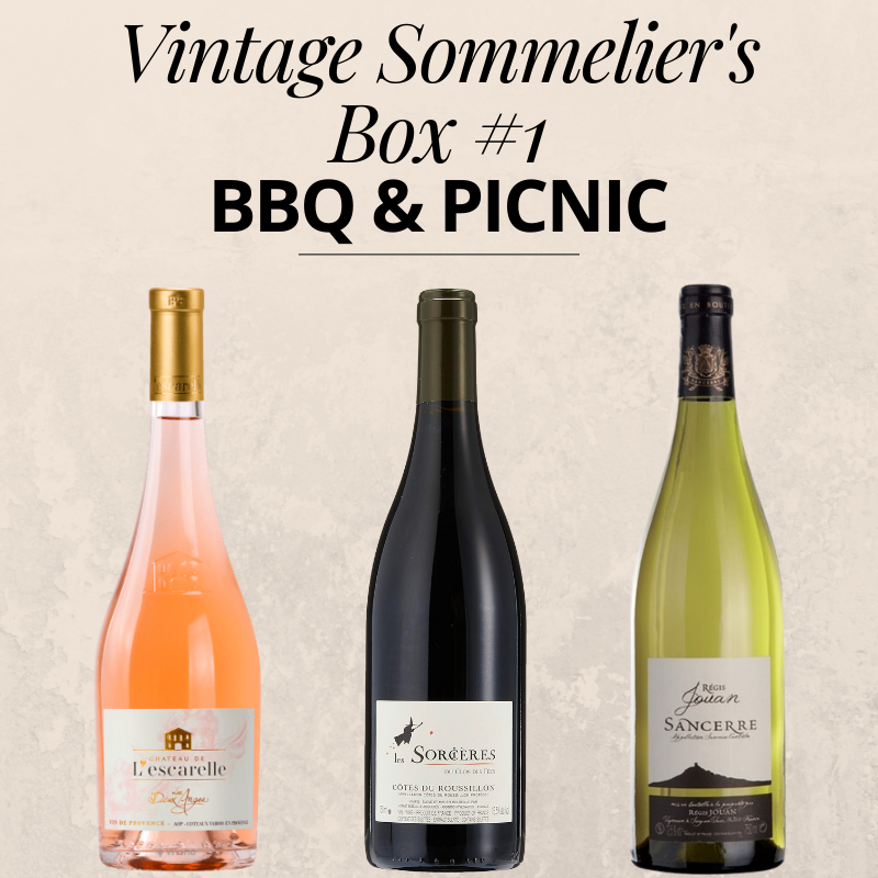 Vintage Sommelier's Box #1: BBQ & PICNIC BOX