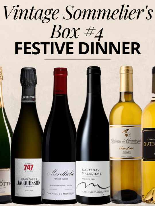 Vintage Sommelier's Box #4 : Perfect Festive Dinner