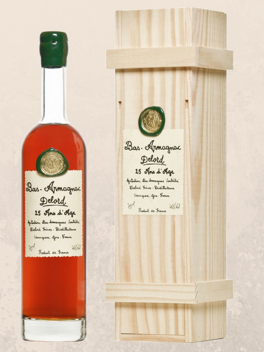 Delord - Armagnac 25 ans d'Age Wooden Box