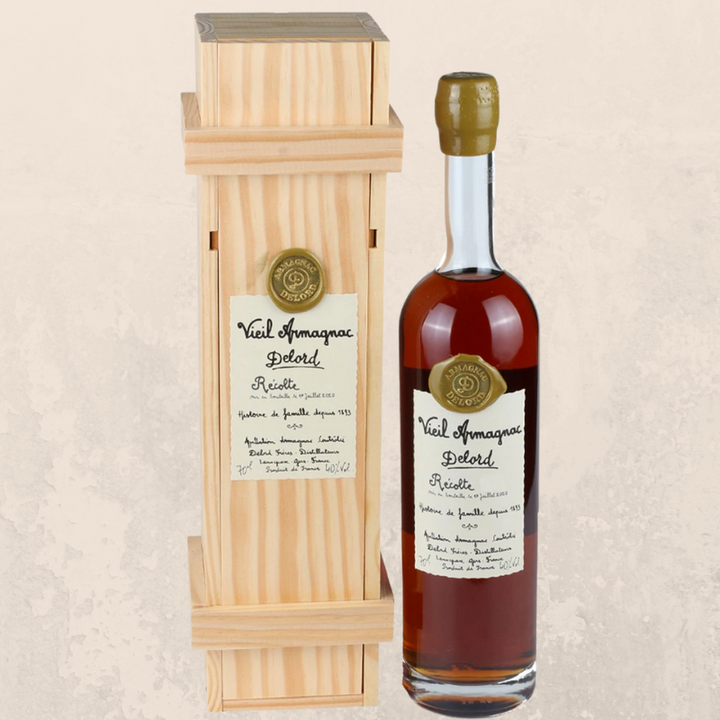 Delord - Armagnac 1983 Wooden Box