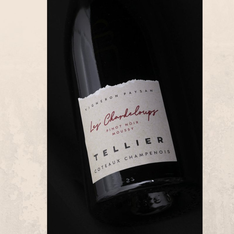 Champagne Tellier - Coteaux Champenois red 'Les Chardeloups' 2019